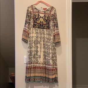 Anthropologie dress with gorgeous beading